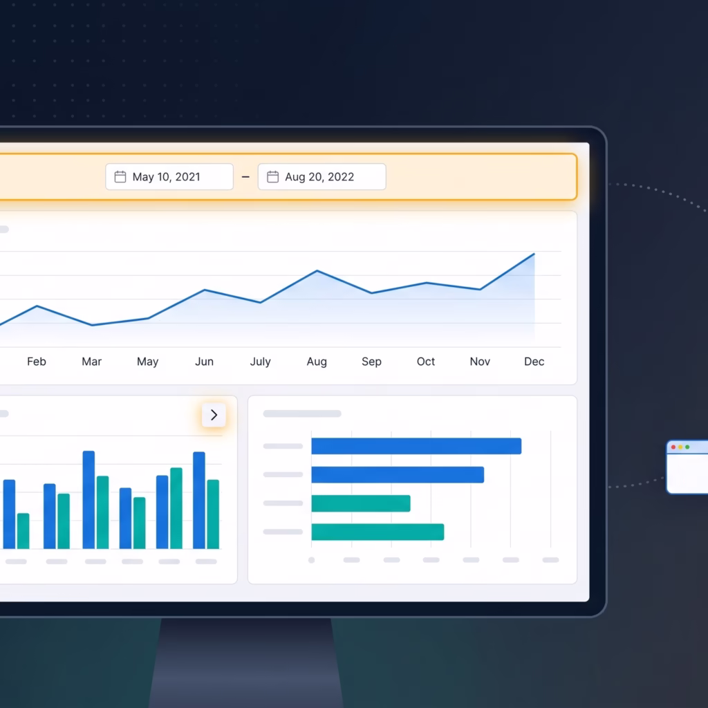 Zoho Analytics dashboard with cross-report filters and drill-down - The Learning Effort